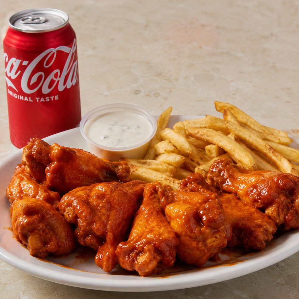 8 piece wings combo from Montclair Deli and Grill