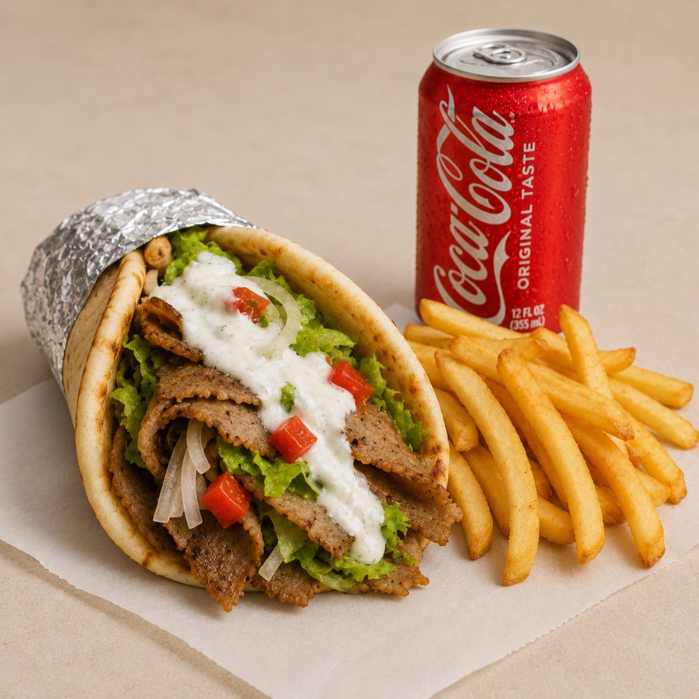 Gyro Combo from Montclair Deli and Grill